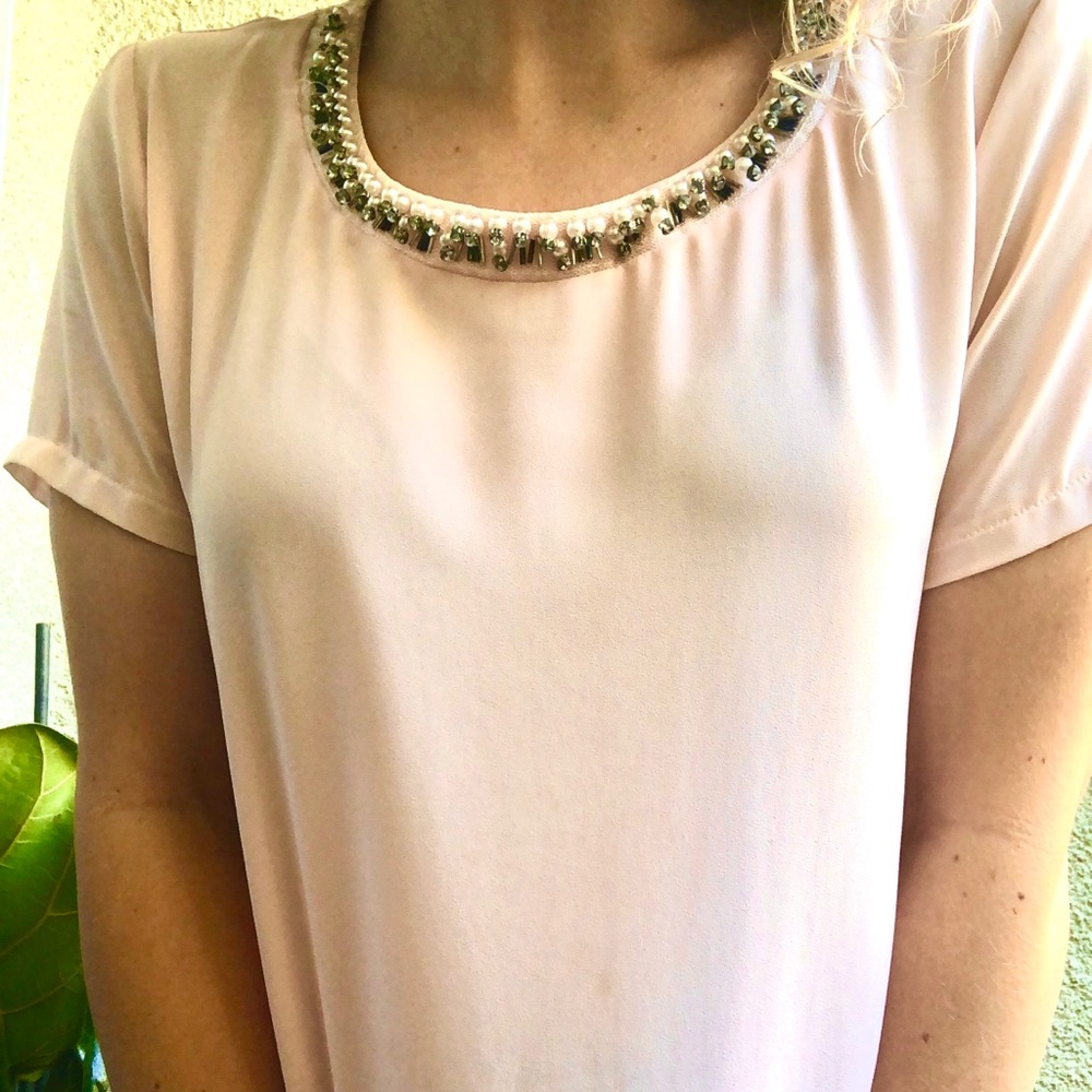 ASTR Embellished Blouse